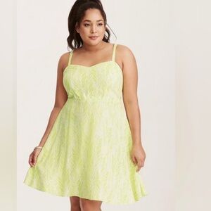 Torrid (NWT) Mini Challis Sweetheart mini dress